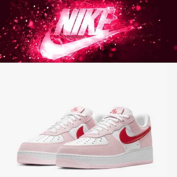 Nike Other - NEW💕❣️Nike Air Force 1 VALENTINES Day Love Letter” 💕💕